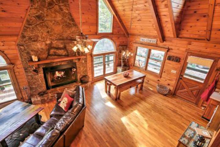 2 Acre Blue Ridge Home W / Fireplace Hammock & Deck - thumb 0