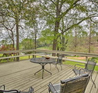 Custom Home w / Deck Dock  Boathouse on Lake Athens - Accommodation Ohio