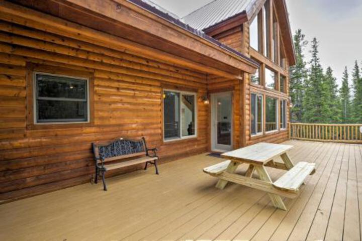 Fairplay Log Cabin W / Deck & Incredible Mtn Views! - thumb 4