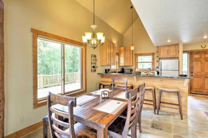 Fairplay Log Cabin W / Deck & Incredible Mtn Views! - thumb 1