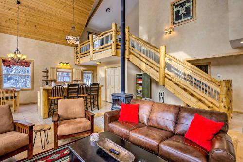 Scenic Fairplay Cabin 4 Wooded Acres & Deck! - thumb 1