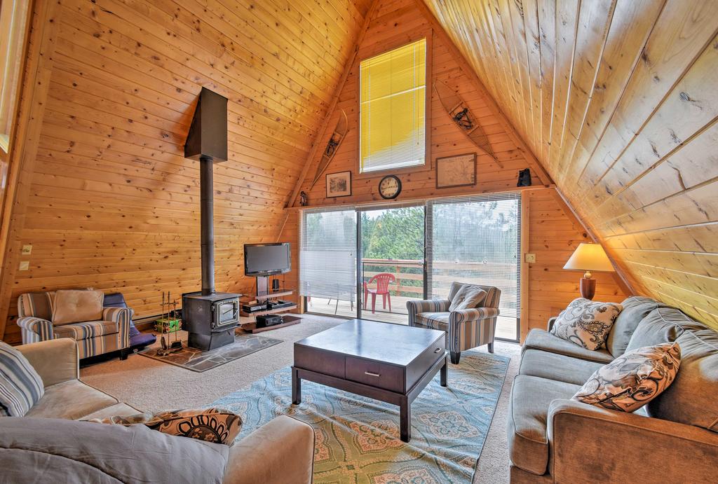 A-Frame Cabin With Mtn Views - 4 Mi To Cripple Creek! - thumb 3