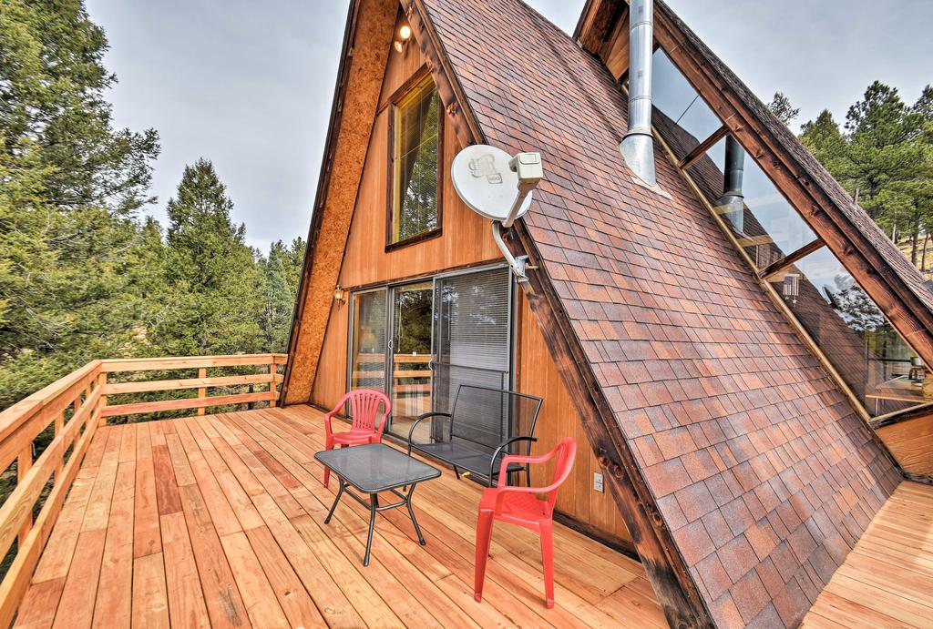 A-Frame Cabin With Mtn Views - 4 Mi To Cripple Creek! - thumb 0