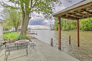 Chippewa Cottage With Patio & Dock On Indian Lake!