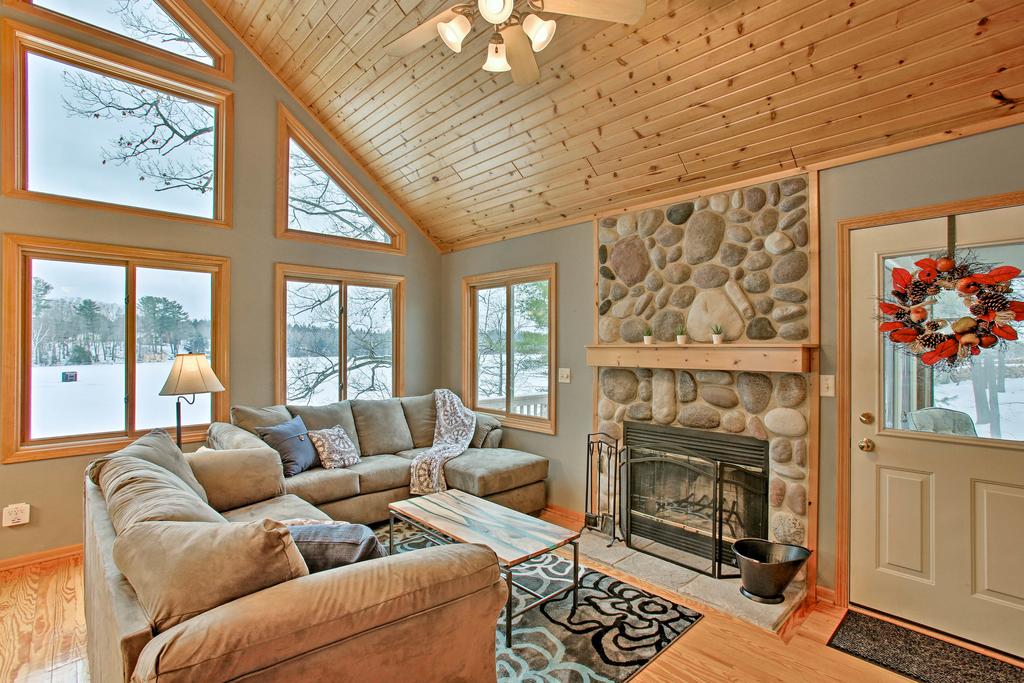 Cozy Waterfront Fife Lake Cottage With Dock & Kayaks! - thumb 3