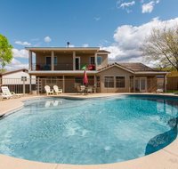 La Verkin 153 Spacious Home near Zion's Private POOL Hot Tub Game Room - Accommodation Ohio