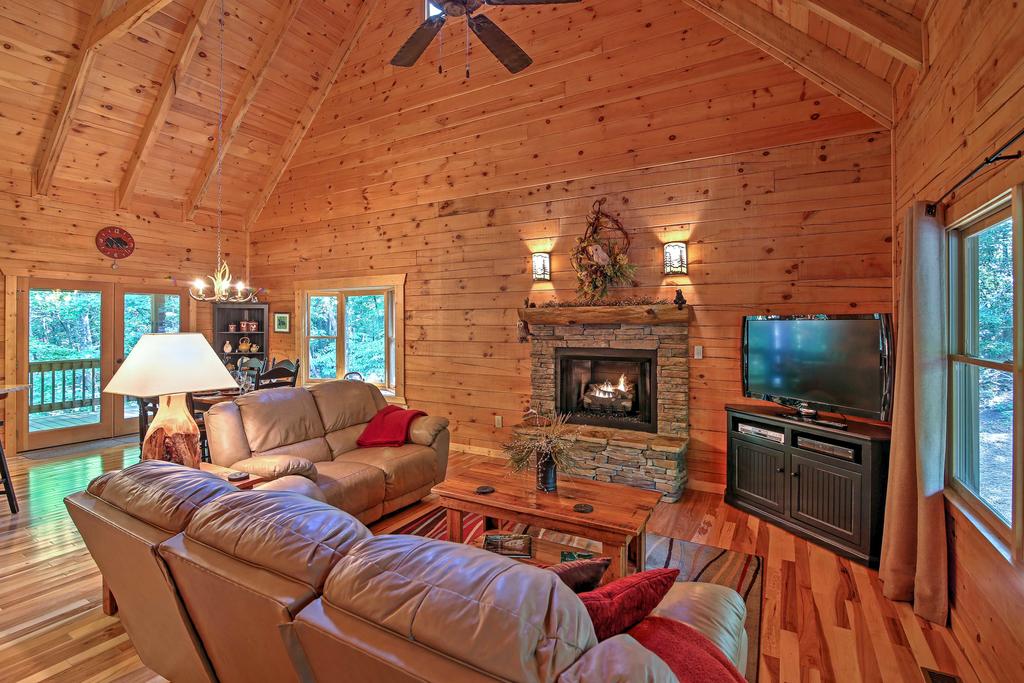 Log Cabin With Deck In Chattahoochee Nat'l Forest! - thumb 2