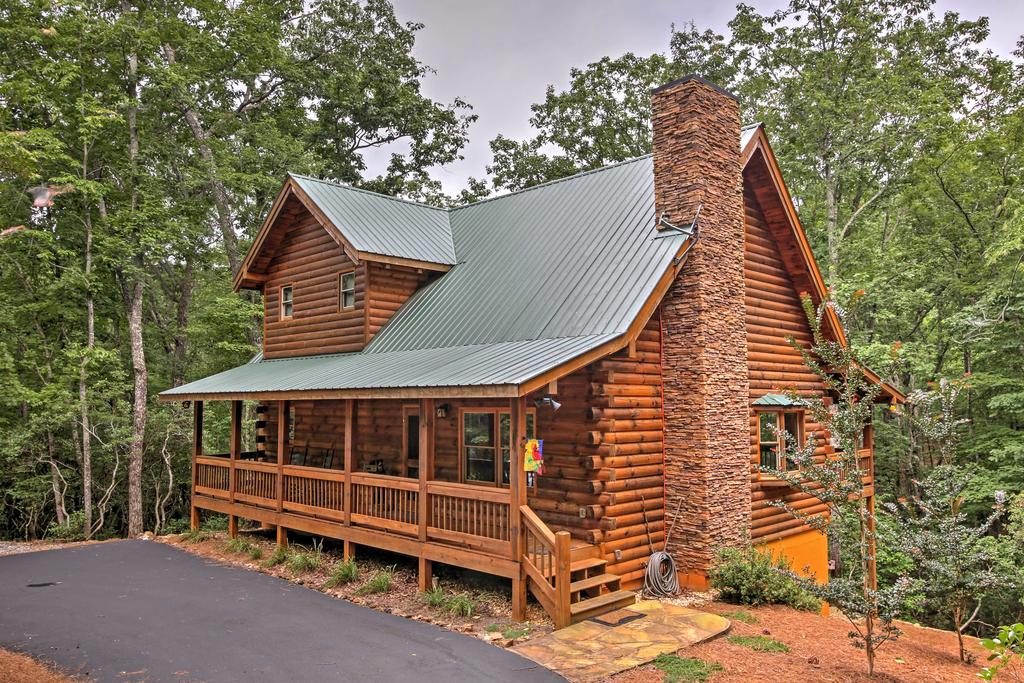 Log Cabin With Deck In Chattahoochee Nat'l Forest! - thumb 0