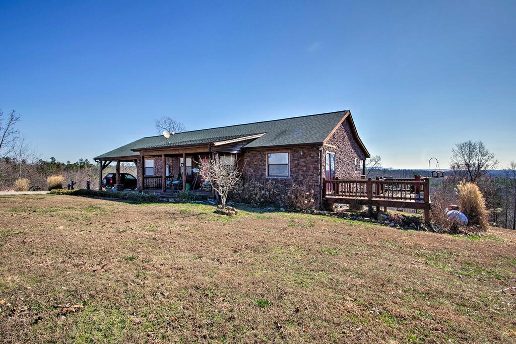 Secluded & Rustic Cabin With Decks & Mtn Views! - thumb 0