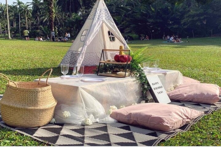 Outdoor Luxury Themed Picnic Setup In Detroit - thumb 4